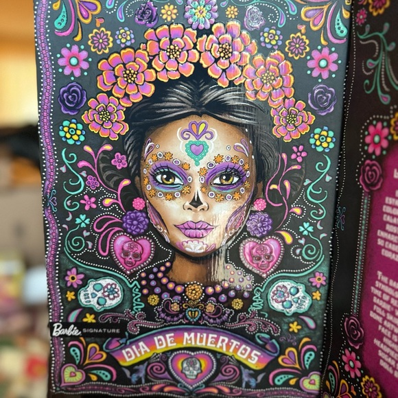 Barbie Dia De Los Muertos 2024 Barbie Doll Day of the Dead Mattel - NIB - Picture 8 of 16